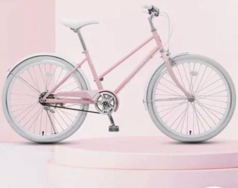 凤凰自行车女男轻便成年大人中学生24寸小清...