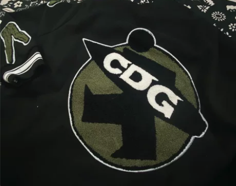 CDG x ST四十周年联名袖章刺绣棒球外...