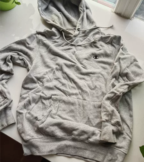 冠军男士连帽卫衣加绒 尺码：S 165（适...