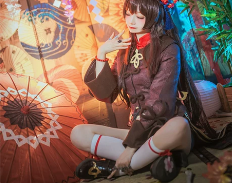 出全新火花动漫原神cos服胡桃cos往生堂...