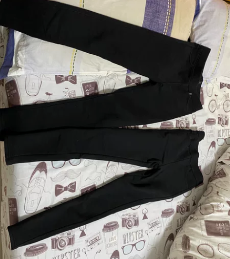 秋冬高腰外穿打底裤加绒黑色小脚裤铅笔裤，s...