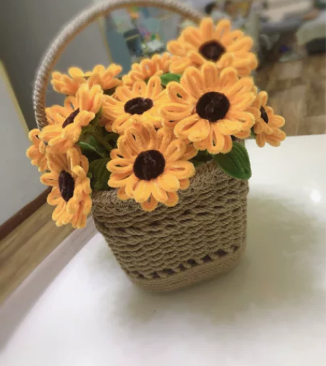 纯手工花篮，花瓶，139出，喜欢的带回家吧...