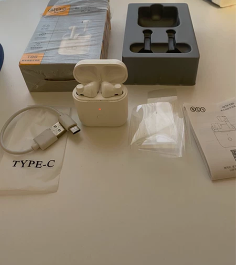 QCY T8S 功能正常箱说全,非偏远地区...