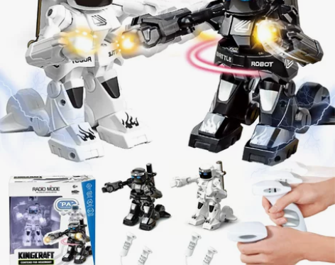 对战机器人新品遥控拳击格斗对打智能多台亲子...