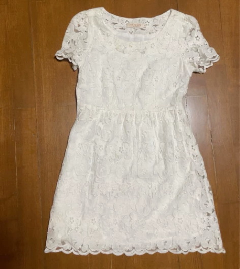 白色蕾丝连衣裙 M 和我的发布中其他商品可...