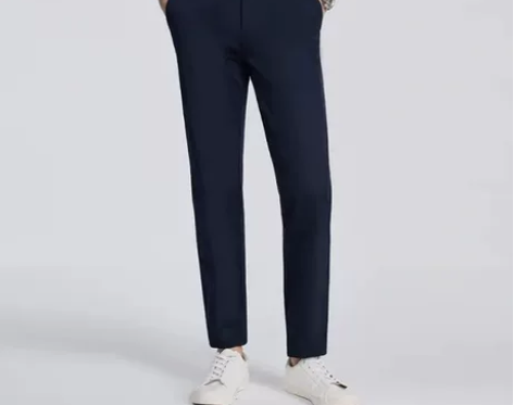 京东京造【三防高弹小黑裤】2022男士商务...