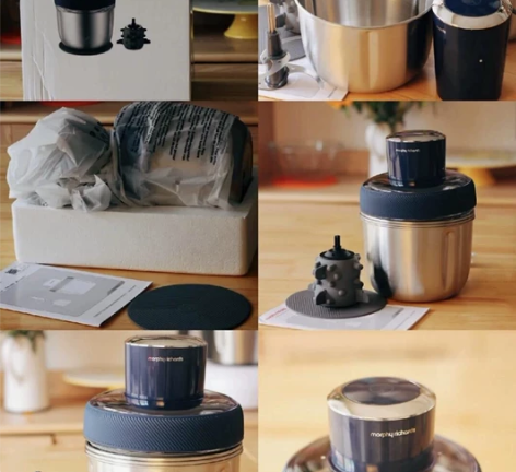 官仓直发摩飞套娃绞肉机MR9401辅食机料...