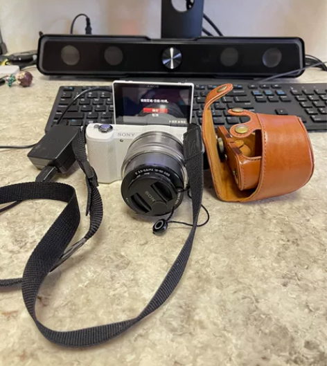 索尼A5000微单，自拍神器，个人闲置 不...