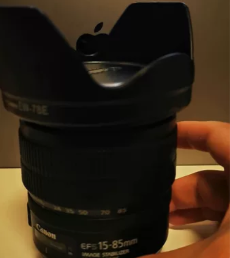 佳能15-85镜头，赠原厂遮光罩，kenk...