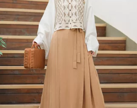 【狂欢价】玉术原创云溪汉服女汉元素齐腰马面...