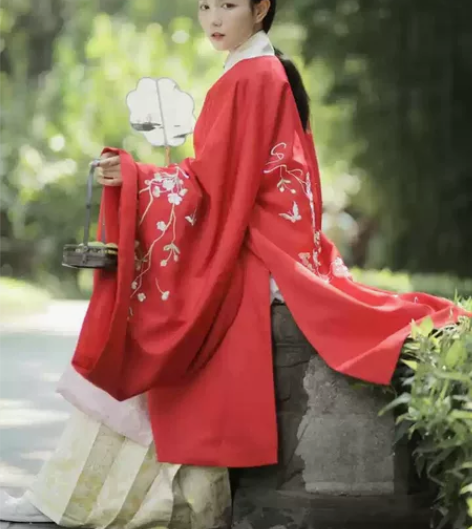 南雅集 沉香亭 明制汉服披风 全新 仅试穿...