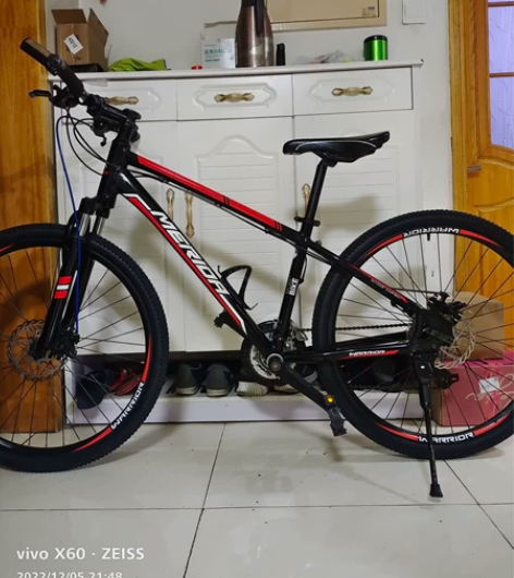 美利达勇士500D山地自行车，大品牌的车就...