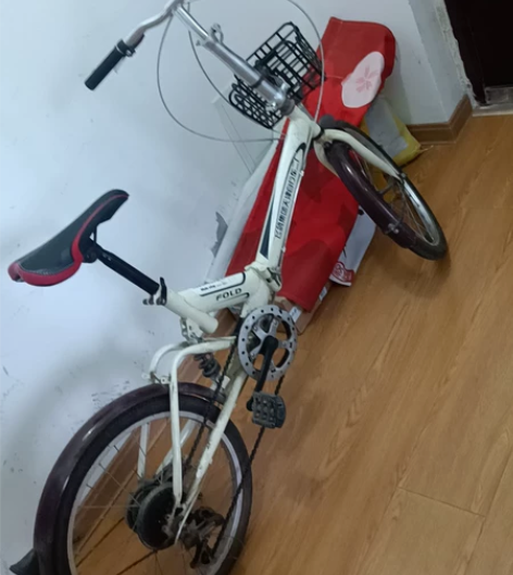 飞鸽车20折叠变速，变速器好使，骑起来轻的...