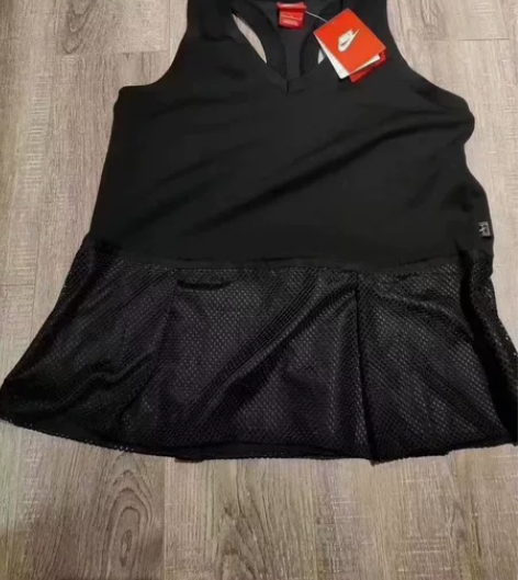 L，女子，耐克网球弹性背心裙，很好 感兴趣...