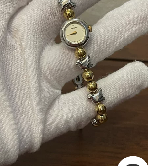 精工seiko手链表 金加银 中古石英表 ...