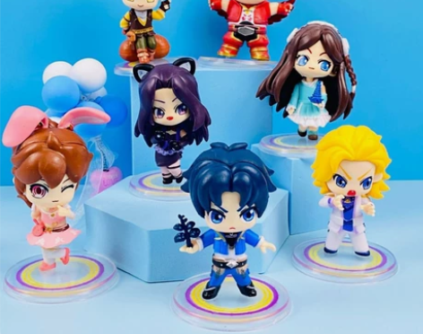 斗罗大陆公仔 唐三小舞 手办动漫人物模型玩...