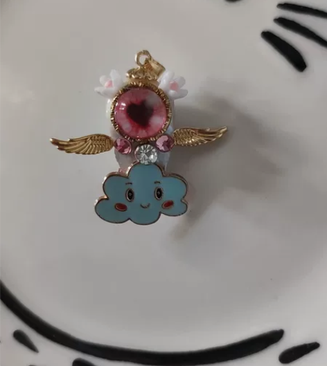 巴洛克阿飘珍珠吊坠556 所见即所得，不带...