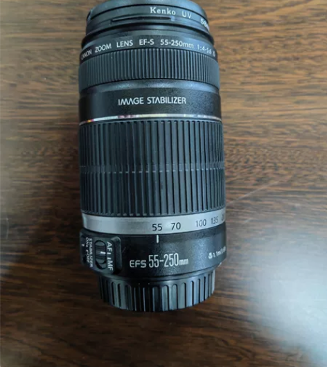 佳能55-250mm镜头  无霉   品项...