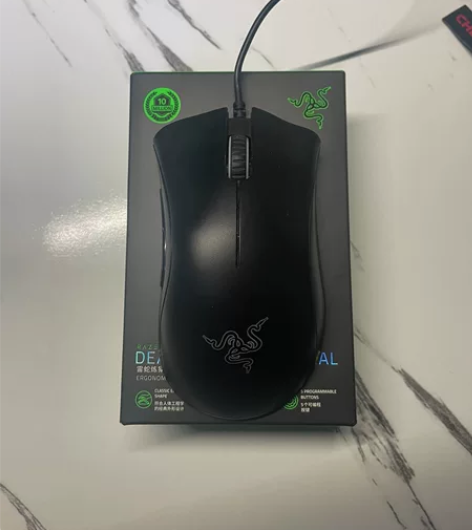 雷蛇Razer炼狱蝰蛇标准版有线鼠标LOL...