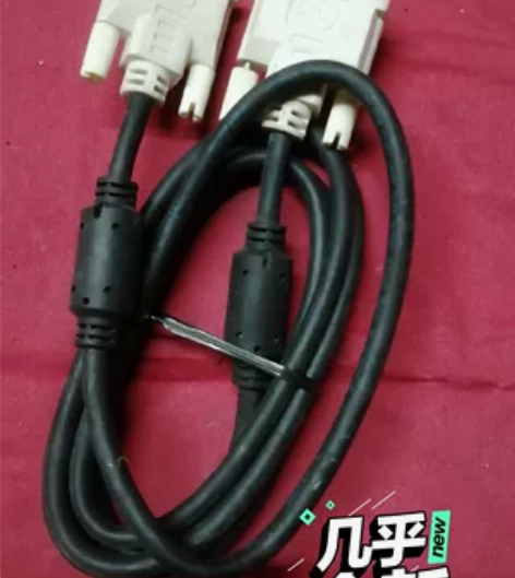 DVI连接线，电脑主机显示器DVI接口对接...