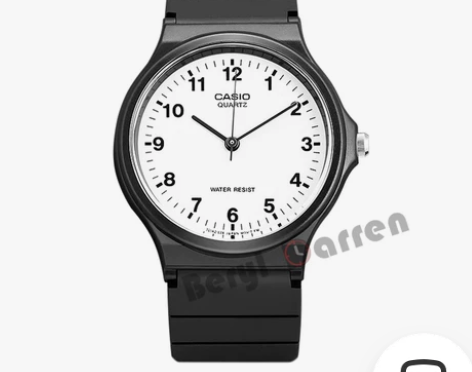 卡西欧(CASIO)学生手表男 女小黑表石...