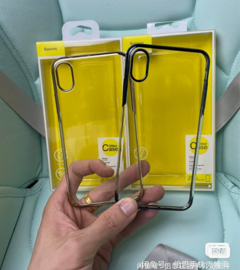 倍思/iphone xr透明手机壳原装正品...