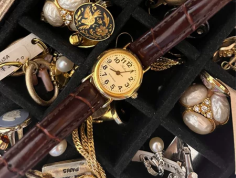 西铁城citizen女表小圆盘复古皮革腕表...