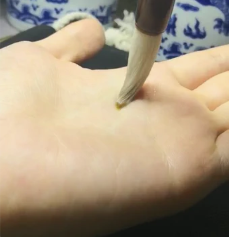 兼毫毛笔 初学者练习 自家作坊古法纯手工制...
