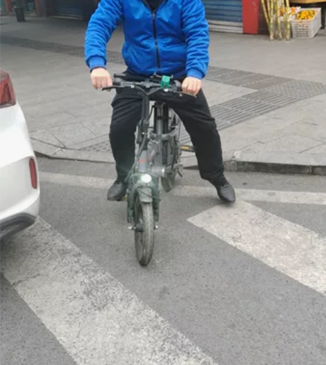 途刺折叠电动车，买来做E代驾的，做不来转了...