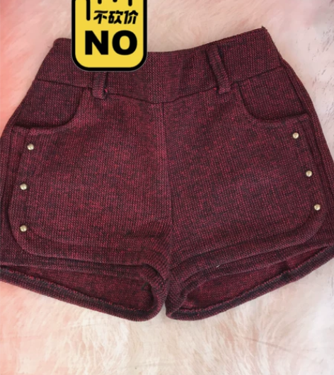 女款成人2条装冬款半身裙百褶裙,短裤 两条...