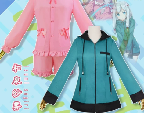 和泉纱雾cos服T恤黄漫老师卫衣埃罗芒阿外...