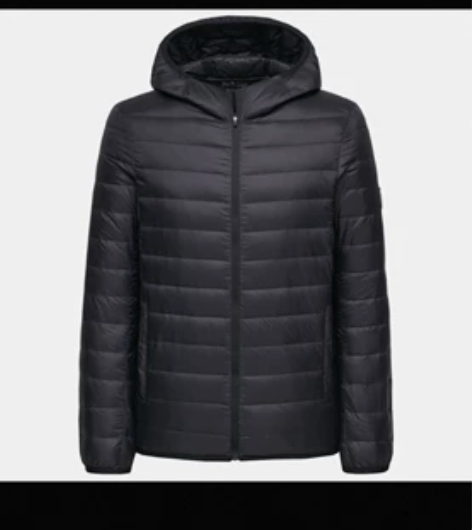 低价出轻薄羽绒服黑色男士保暖 感兴趣的话点...