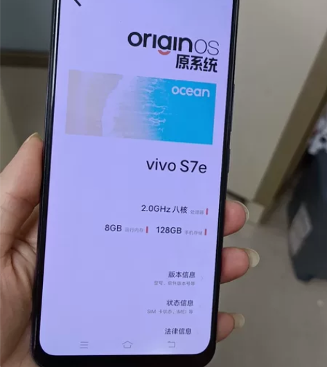 vivo s7e 5g网络,8+128...