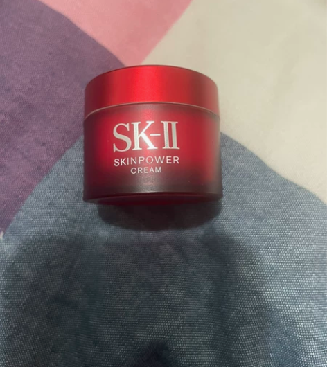 sk2面霜,15g,用过几次,还剩九成,保...
