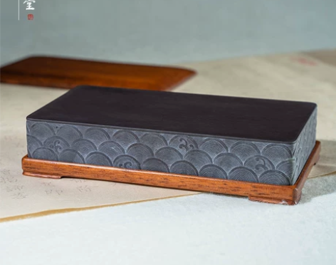 名端堂 肇庆端砚砚台吴顺明大师作品水云谣文...