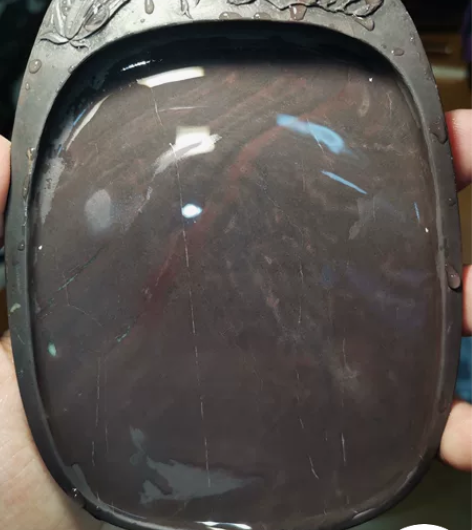 发墨非常好的端砚，发墨不比麻子差，下墨也算...