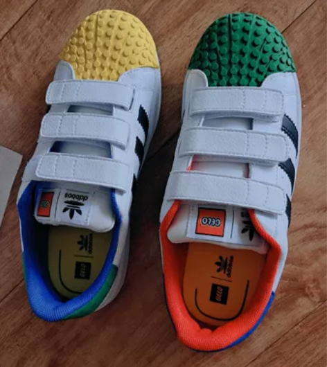 新款鸳鸯鞋运动鞋男女童板鞋,之前买回来放忘...