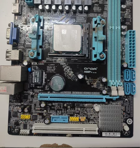 AMD 840CPU+昂达a68p+主板，...