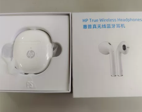 惠普真无线蓝牙耳机 闲置品 包装配件说明书...