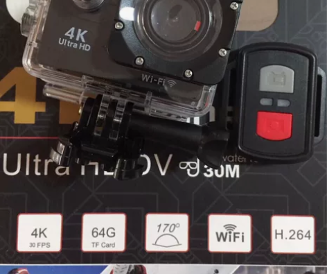 全新带遥控高清4K带wifi运动相机防水潜...