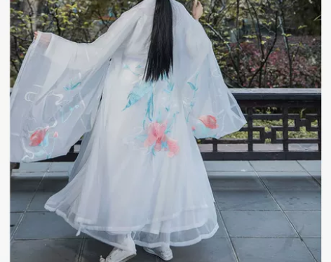 ?柒邑灵云雀正品原创汉服女对襟齐腰襦裙大袖...