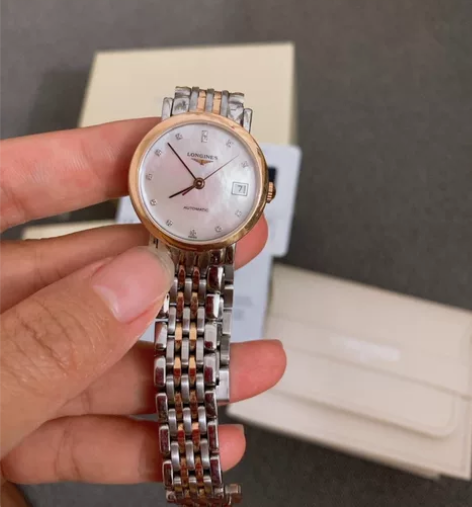 浪琴贝壳表盘机械手表 18年购于瑞士闲置转...