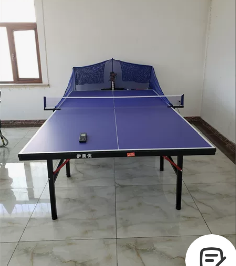 全新当二手买！乒乓球桌家用室内标准折叠带轮...
