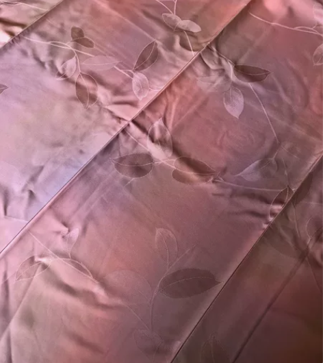 kiya喜屋粉暖晕染织花小纹和服 材质：正...