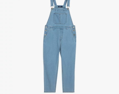 SPAO女士背带牛仔裤。 8成新，穿了10...