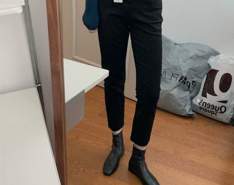 小小姐韩代韩国代购炒好穿显瘦柔软高腰加绒修...