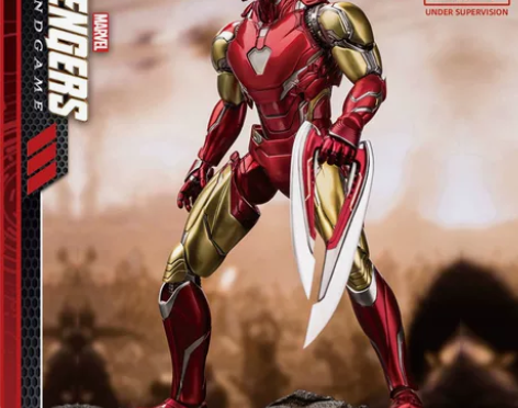 全新现货咪咕1:9钢铁侠mk85超可动手办...