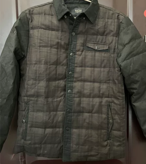 NGH男士羽绒服  M码 正品 胸围102...