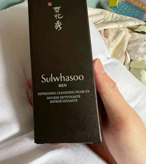 雪花秀男士本润磨砂洁面乳 京东全新购入，保...