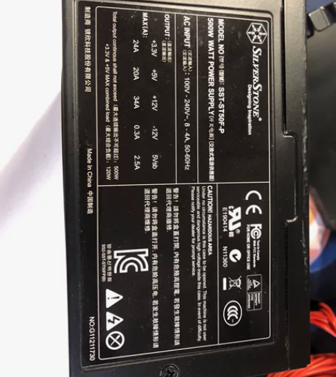 银欣500w全模组电源带一套硅胶线 感兴趣...
